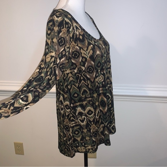 Lularoe Long Sleeve Top, sz M - Picture 4 of 7